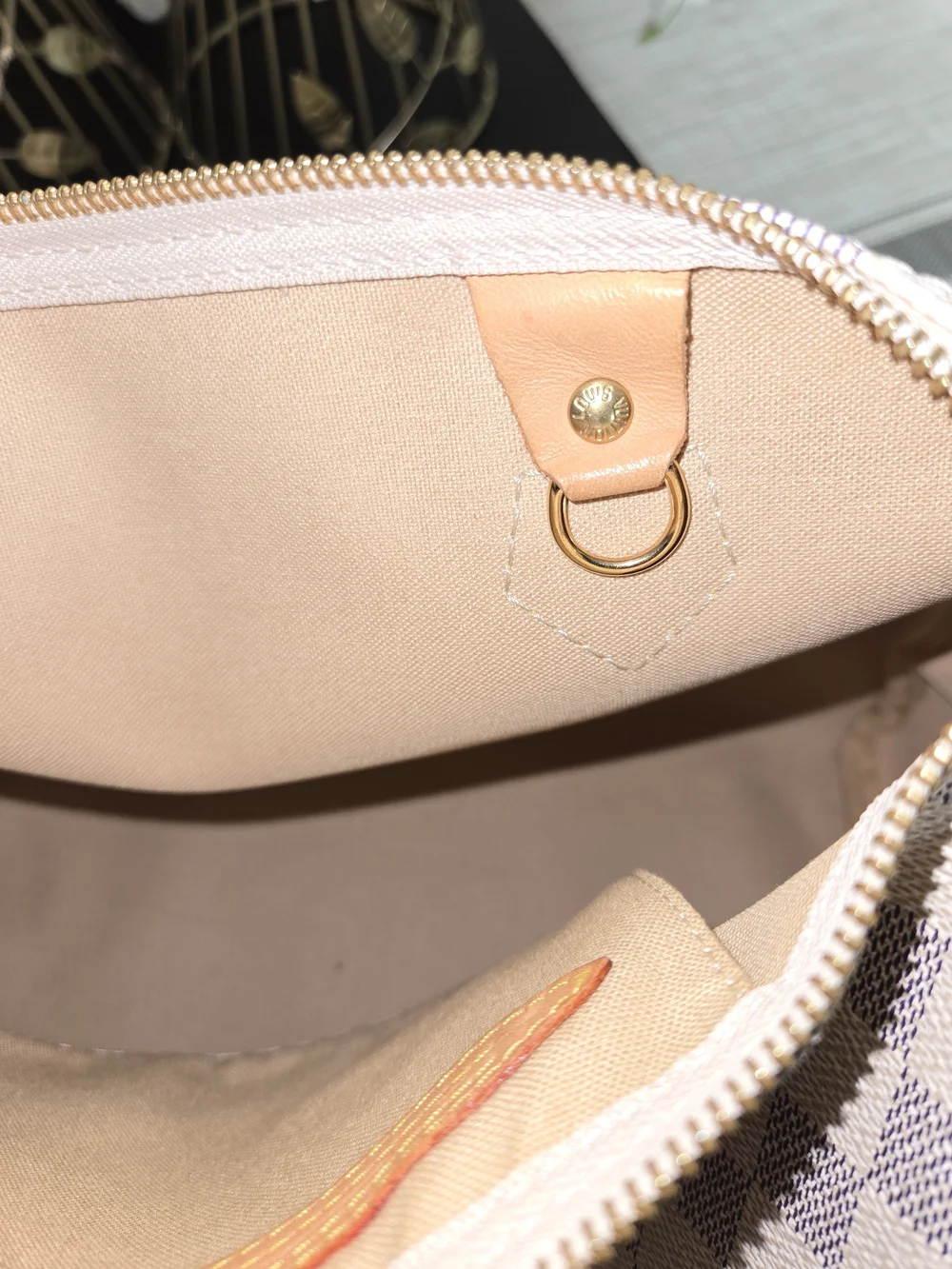 Louis Vuitton Speedy 30 Handbag Damier Azur